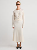 ISLA Maxi Skirt - W.CASHMERE