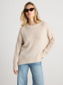 JOEY Oversized Sweater - W.CASHMERE