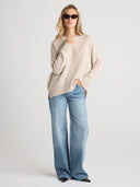JOEY Oversized Sweater - W.CASHMERE