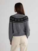 JOSEPHINE Fair Isle Cardigan - W.CASHMERE