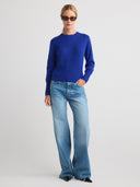 LAUREL Silk Cashmere Pullover - W.CASHMERE
