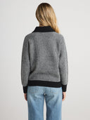 LEAH Polo Sweater - W.CASHMERE