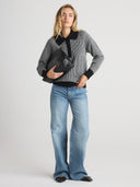 LEAH Polo Sweater - W.CASHMERE