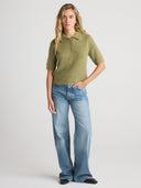 LUNA Polo Short Sleeves - W.CASHMERE