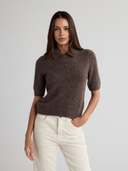 LUNA Polo Short Sleeves - W.CASHMERE