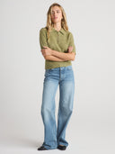 LUNA Polo Short Sleeves - W.CASHMERE