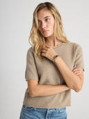 OPHELIA Short Sleeves - W.CASHMERE