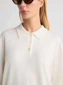 PIPER Cashmere Polo - W.CASHMERE