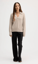 QUAINT Polo Sweater - W.CASHMERE