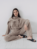 RINA Mock Neck Sweater - W.CASHMERE