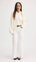 ROSSLARE Oversized Cardigan - W.CASHMERE