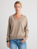 SHILOH Cashmere Sweater - W.CASHMERE