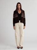 STBIL Fair Isle Cardigan - W.CASHMERE