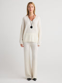 STETSON V-Neck Sweater - W.CASHMERE