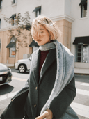 TALITA Single Breasted Wool Coat - W.CASHMERE