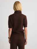 TANSY Turtleneck Short Sleeves - W.CASHMERE