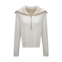 TORI Half Zip-up - W.CASHMERE