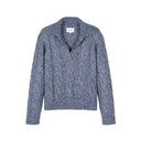 URI POLO CABLE KNIT SWEATER - W.CASHMERE