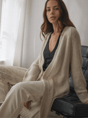 VIVIAN Open Cardigan - W.CASHMERE