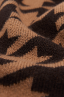 Luxury Women's Premium Knit Loungewear Cashmere Sweater in Camel | Product View