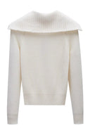 TORI Half Zip-up - W.CASHMERE